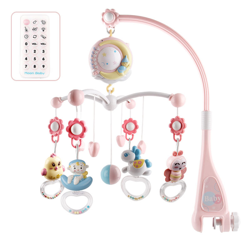 Hypnos】Baby Mobile Crib Cot Musical Wind up Toys Music Box Hanger